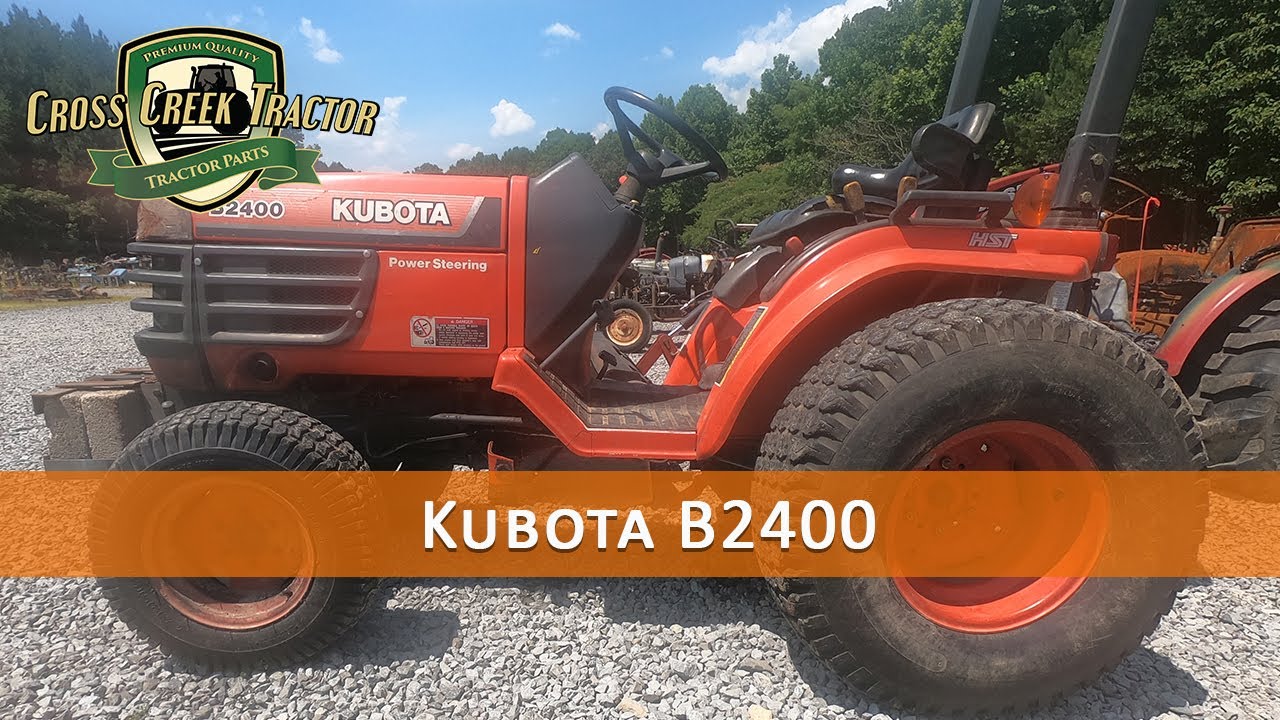Kubota B2400 Tractor Parts