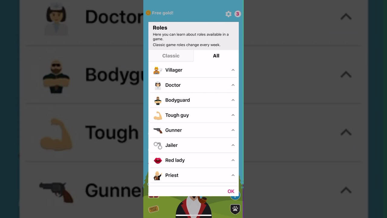 Werewolf Online: All Roles