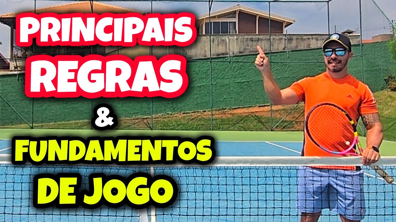 PRIMEIRA AULA DE TÊNIS - APRENDA AS PRINCIPAIS REGRAS E FUNDAMENTOS DE JOGO