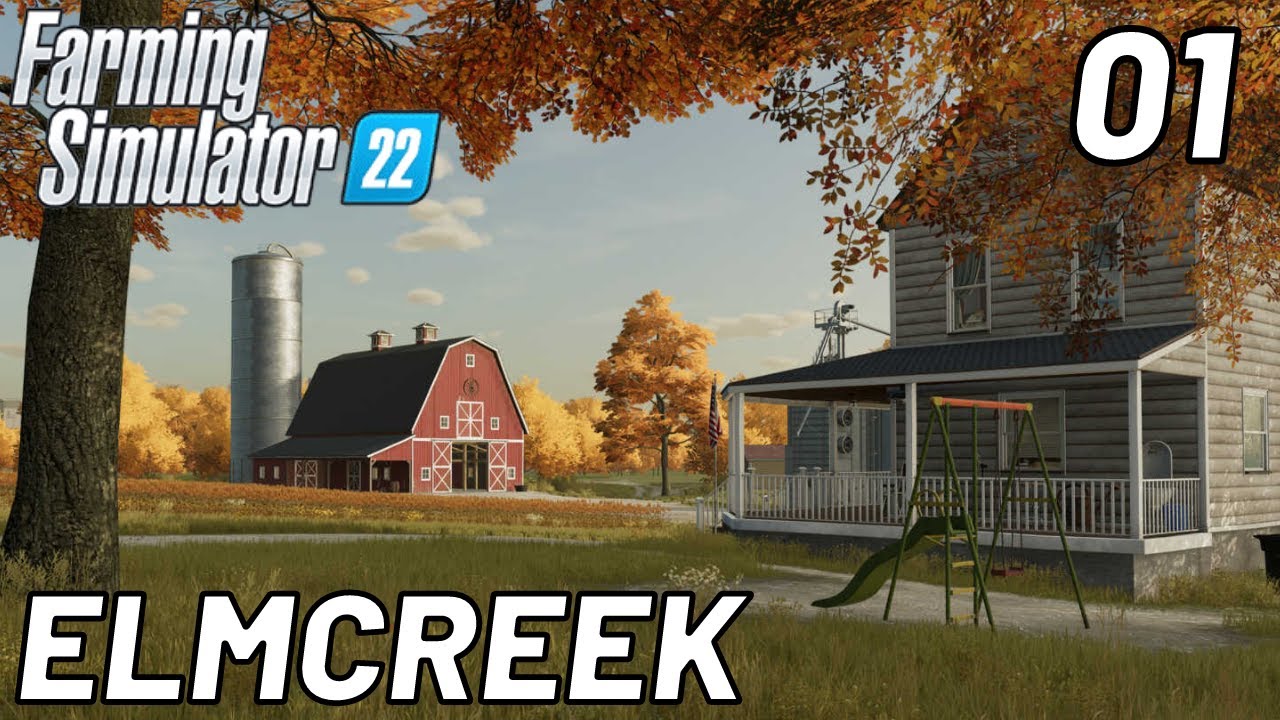 Let's start in Elmcreek EP#1 - Farming Simulator 22 - FS22 Timelapse
