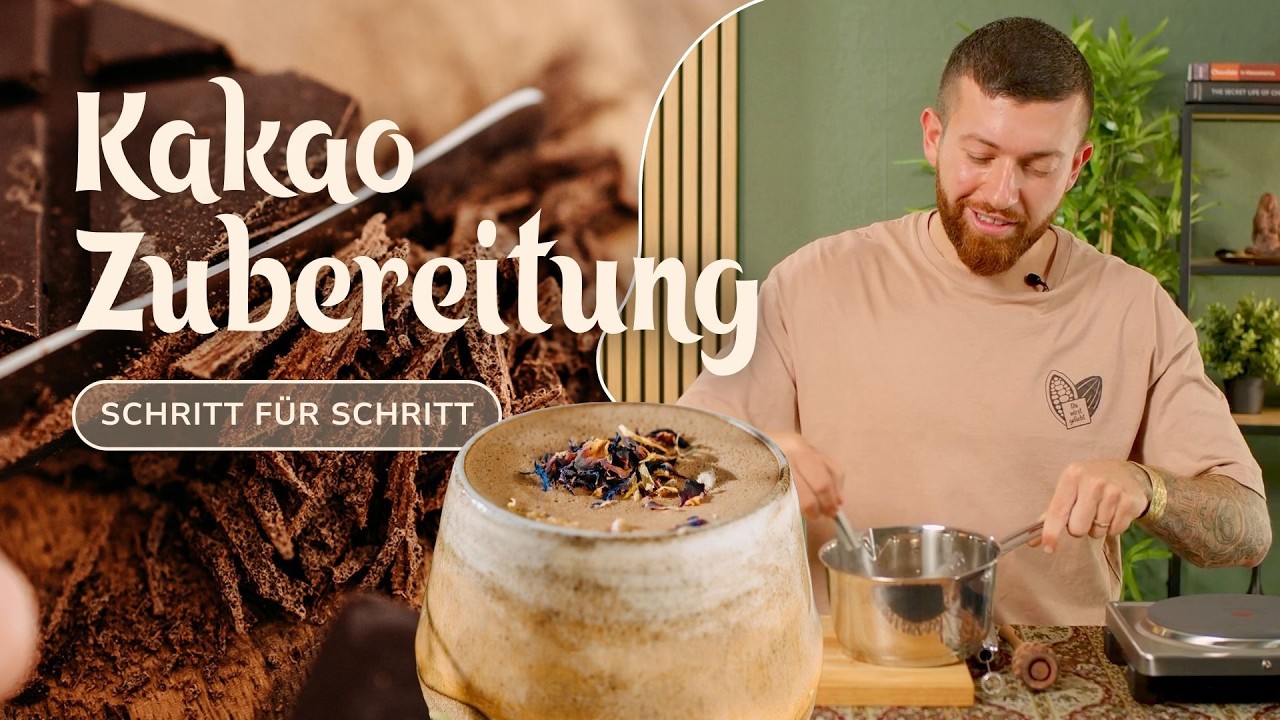 Zeremonieller Kakao – Zubereitung, Intention & Genuss | Kakao Mischa