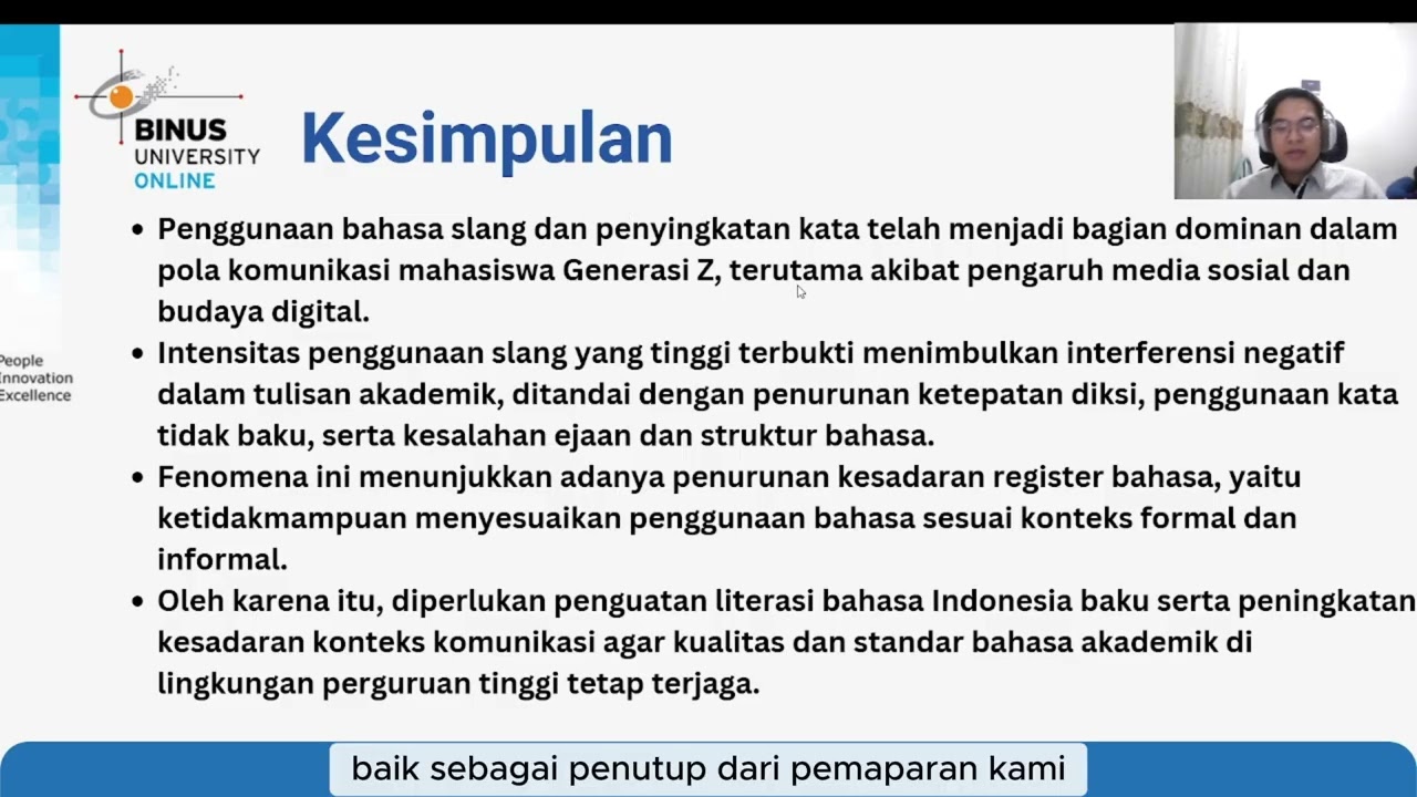 Kelompok 6 || Team Assignment 2 Bahasa Indonesia || Computer Science BION Binus University