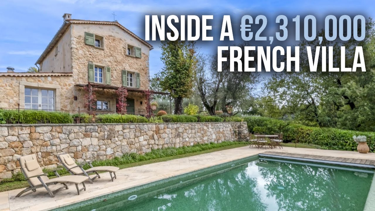 Inside a €2.3 Million Villa in France | International Property Tour