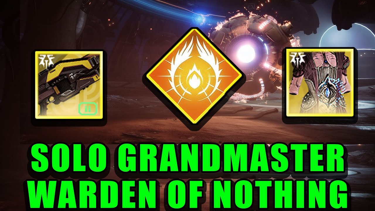 Solo Grandmaster Nightfall Warden Of Nothing W/Ice Breaker [Destiny 2 Heresy]