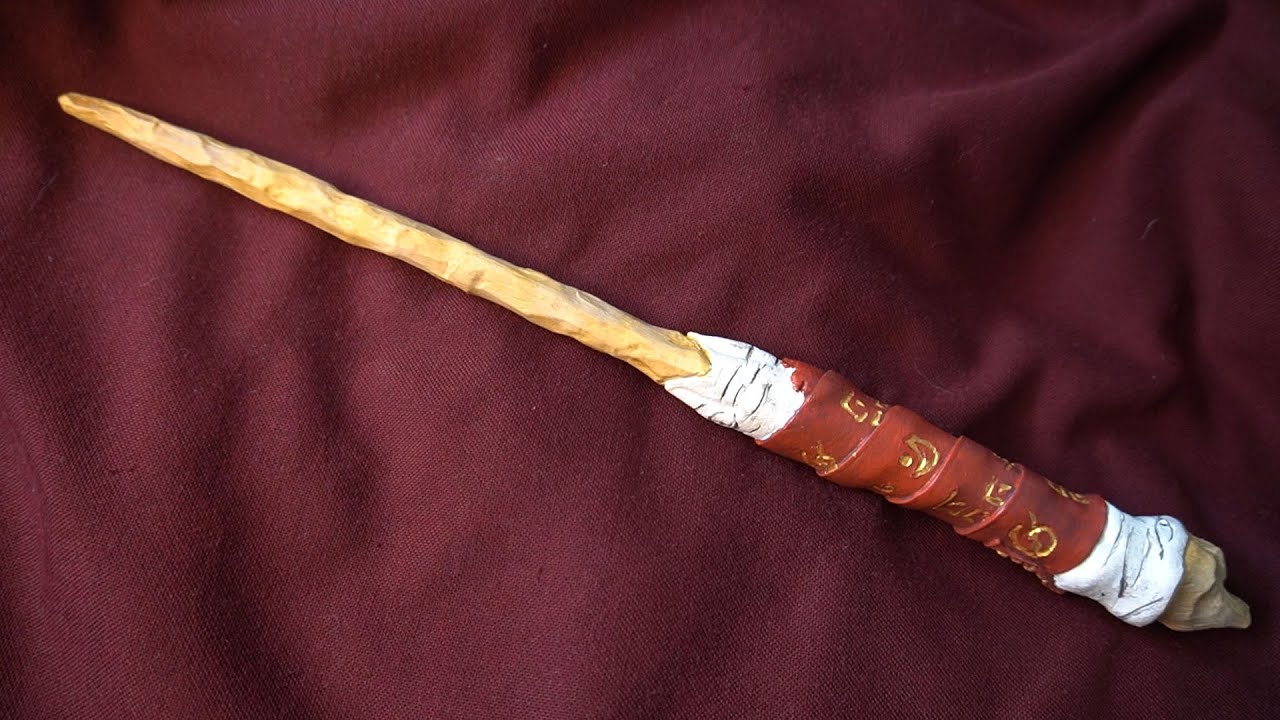 I made a custom wizard wand