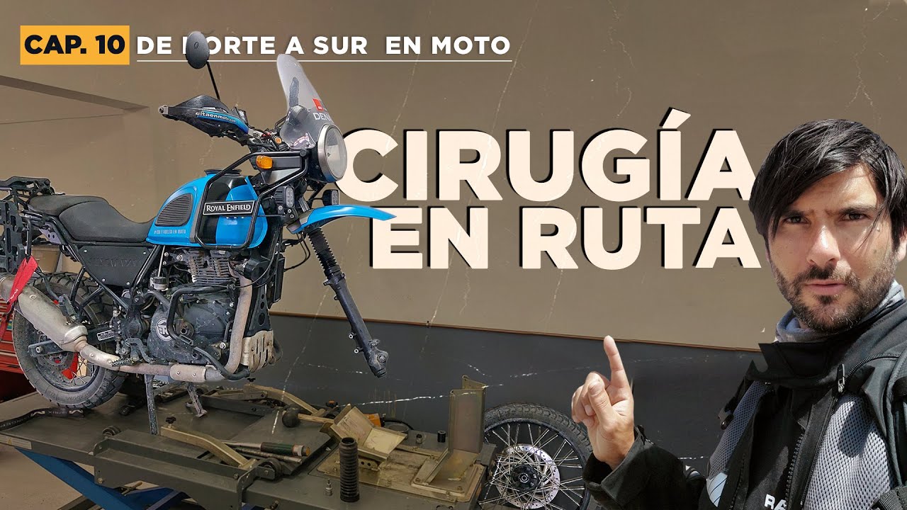 ¡Por fin REPARO LA MOTO!  en el mejor taller de ANTOFAGASTA 🏍️ De NORTE a Sur en Moto (cap.10)