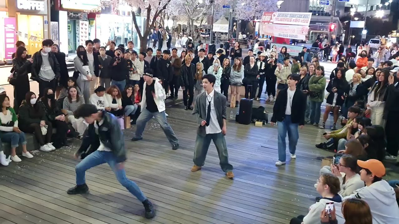 [STREET ARTIST] ONE OF. INTERACTIVE SINCHON BUSKING. 240407.