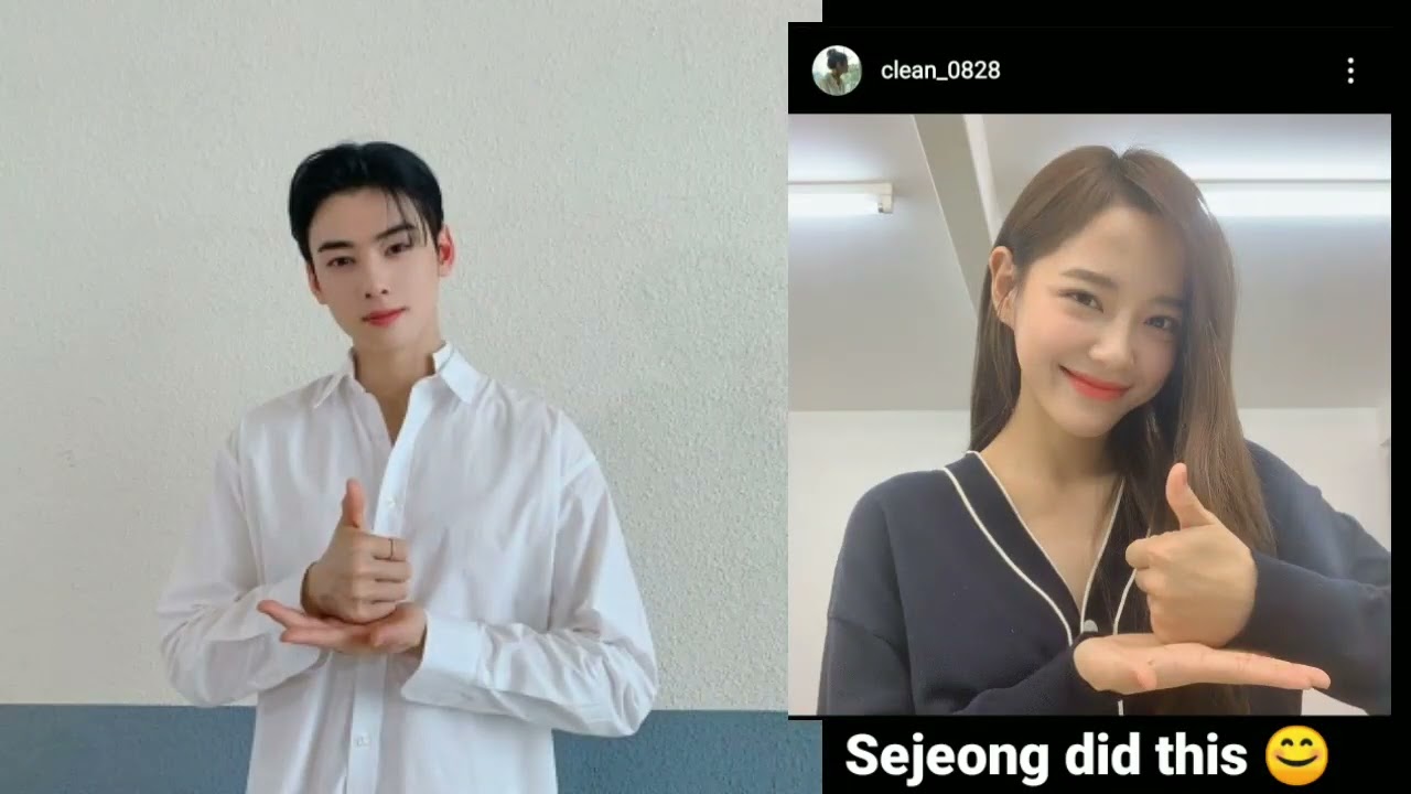 Astro & Kim Sejeong Best Friend Goal (Mostly Eunwoo) 차은우,김세정  @OFFICIALKIMSEJEONG0828 @offclASTRO