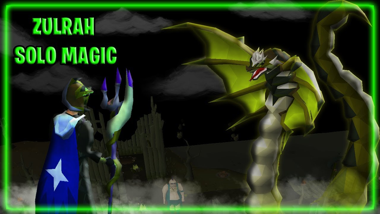 [OSRS] Guia basica de ZULRAH SOLO MAGIA - Rotaciones 1, 2 y 3 (Español)