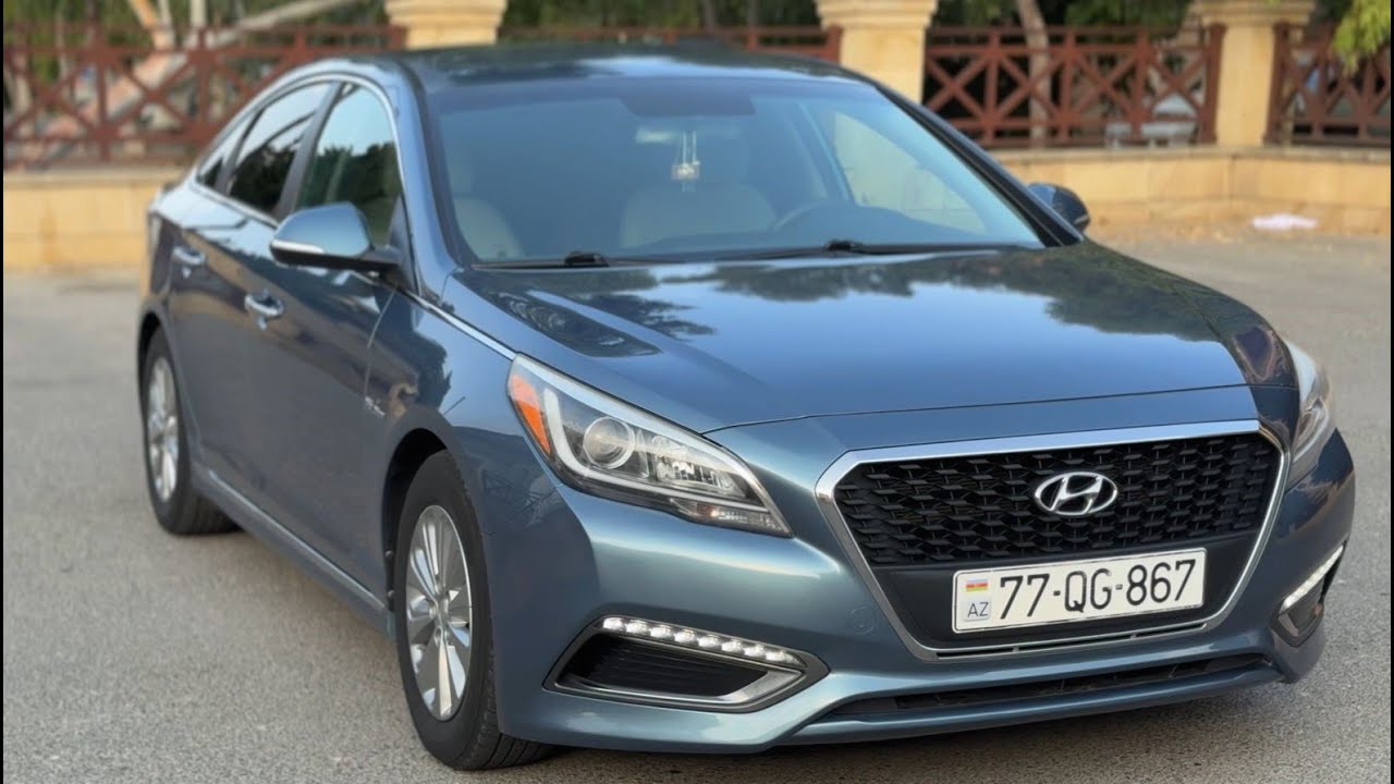 Hyundai Sonata Hybrid 2016 icmalı | Baku Drive - Rustam Azimov