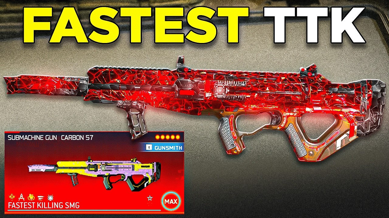 new #1 FASTEST KILLING SMG META LOADOUT in SEASON 4 BO7 & WARZONE! (Best CARBON 57 Class Setup)