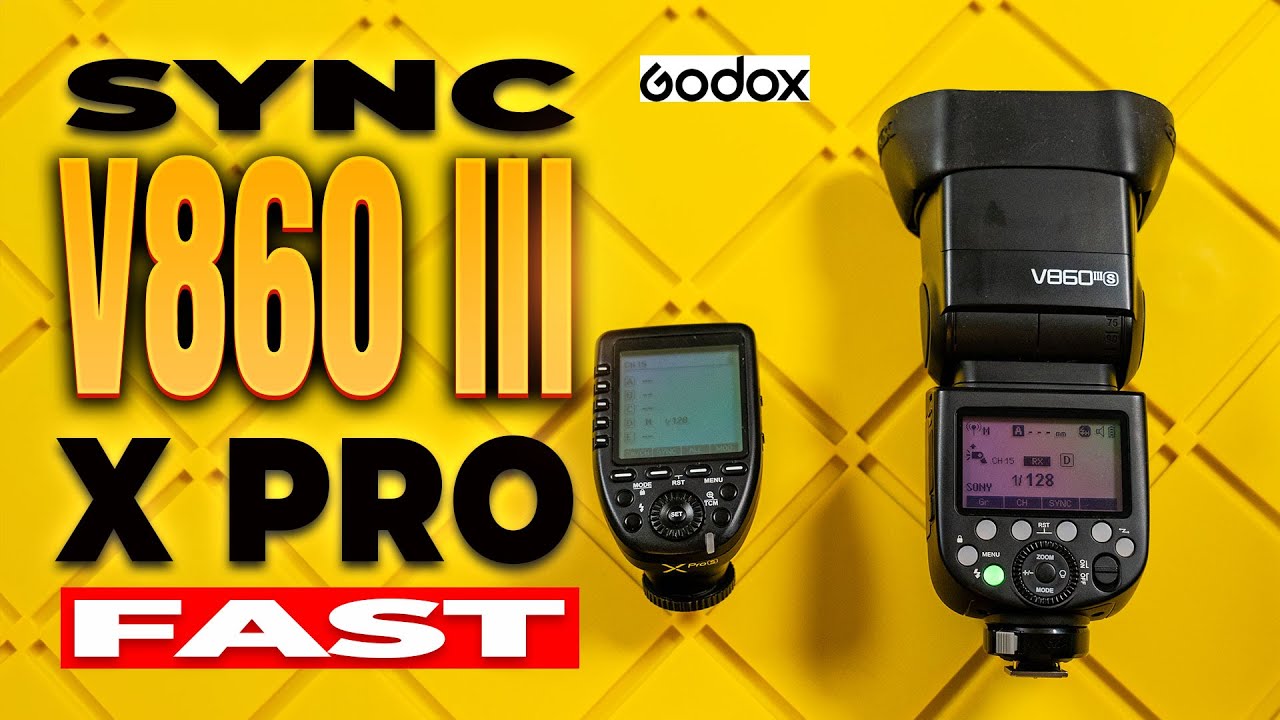 How To Sync Godox V860 III and XPro Trigger