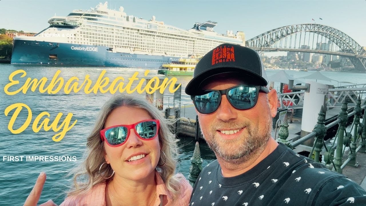 Стильное отплытие из Сиднея! Начинается путешествие на Celebrity Edge в Новую Зеландию!