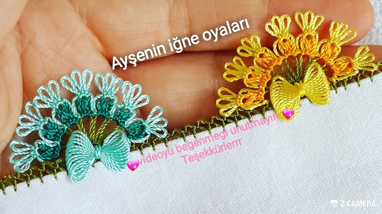 320.model Son günlerin en trend iğne oyası modeli anlatımlı yapılışı Flower video  to like