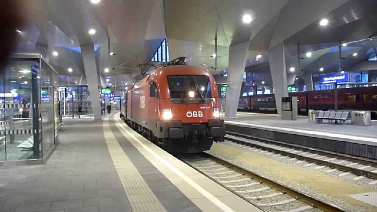 Stacja ÖBB Wien Hauptbahnhof [RJ,EC,EN,ICE,REX,R/RB,S-Bahn,U-Bahn,Tram] #5