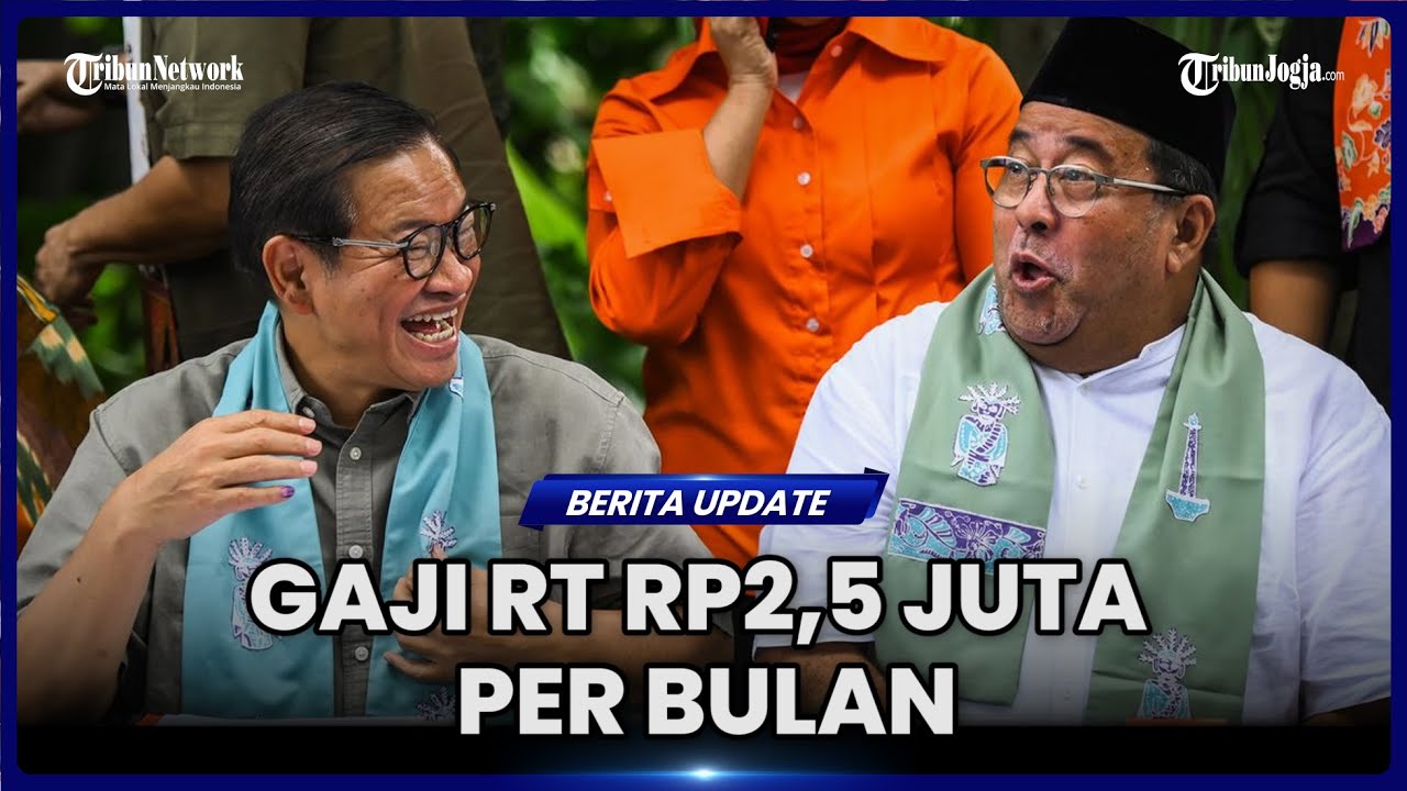 GAJI KETUA RT DI JAKARTA RP2,5 JUTA PER BULAN, RW RP3 JUTA