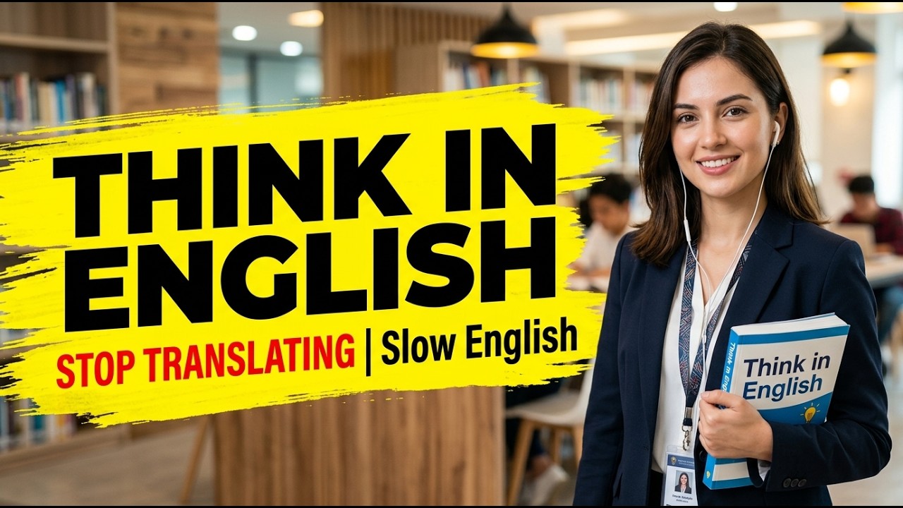 Stop Translating in Your Head! Learn to Think in English Fast