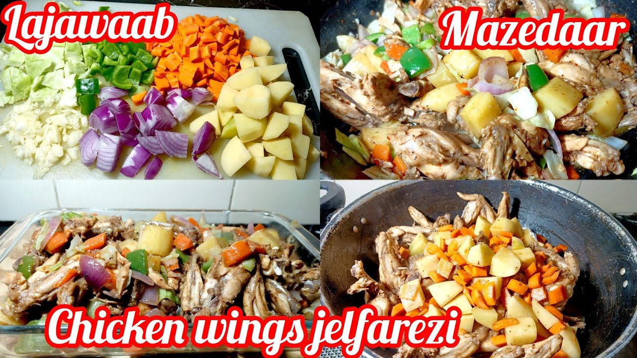 chicken wings jelfarezi recipe by Billokadhaaba || chicken jelfarezi recipe || lajawaab🤗mazedaar ||