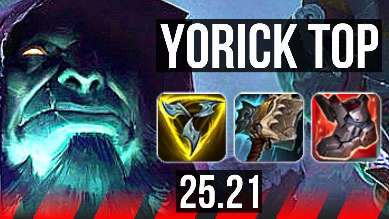 YORICK vs SETT (TOP) | 6/0/4, Dominating | KR Master | 25.21