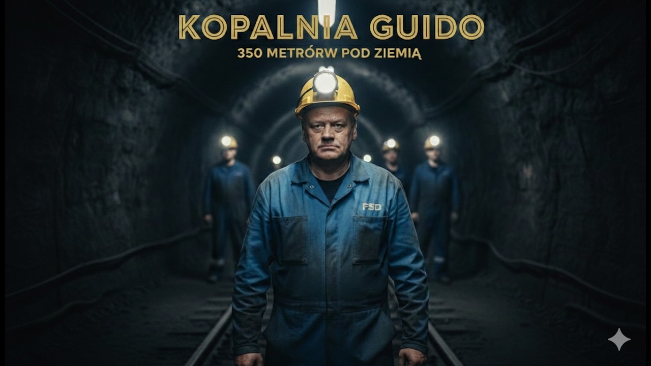SZYCHTA: GŁĘBIA 320 | Kopalnia Guido #KopalniaGuido #Szychta320  #Zabrze #Górnictwo #Śląsk #viral
