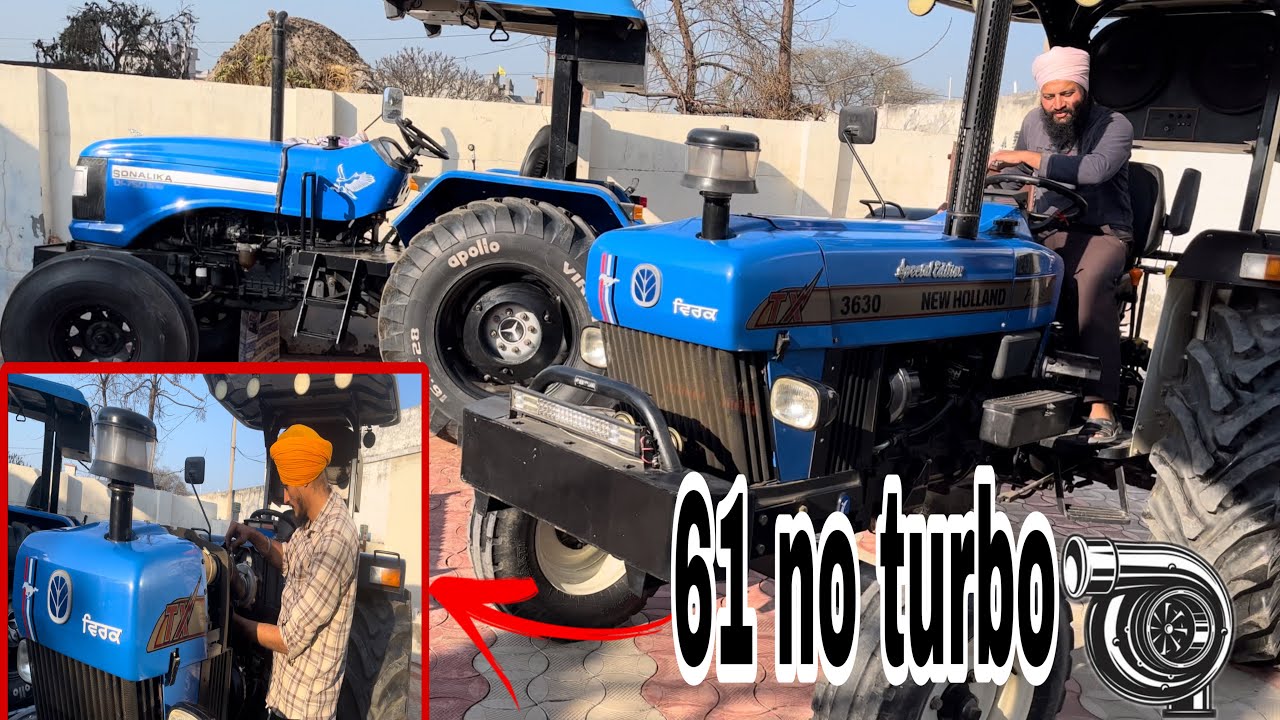 New Holland 3630 se 🚜 te 61 no turbo 🌪️ de fiting