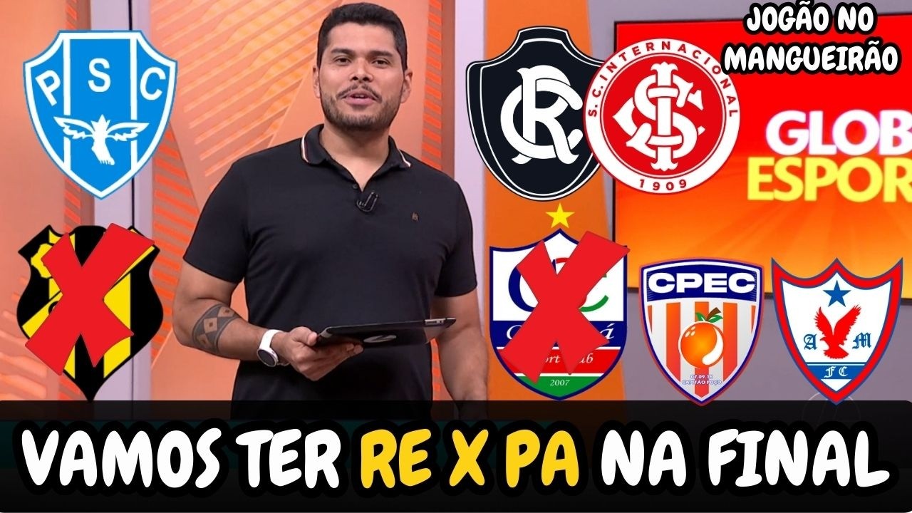 GLOBO ESPORTE PARÁ | 23/02/2026 | REMO E PAYSANDU FARÃO A GRANDE FINAL | BRASILEIRÃO 2026