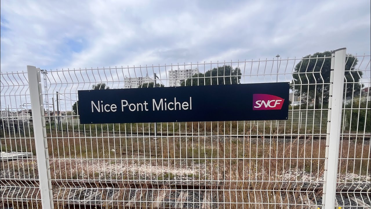 Des trains en Côte d’Azur Épisode 1 ( Nice Pont Michel )