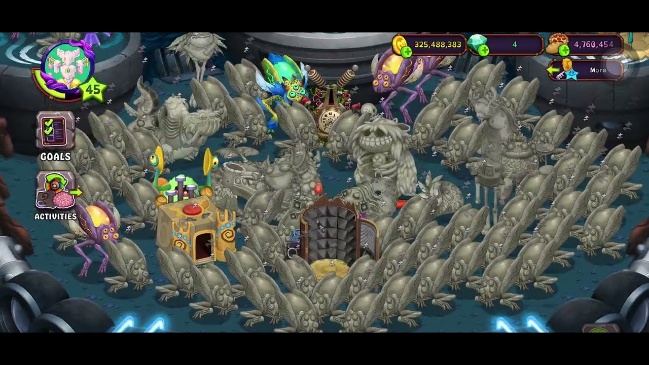 Gettjng Scargo on Wublin Island in #mysingingmonsters 