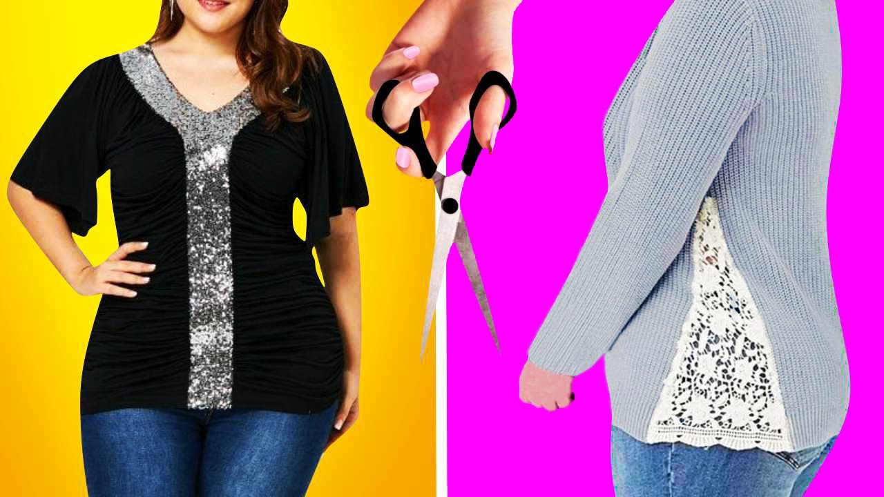 DIY: Ideias Incríveis Como Aumentar Roupas Não Servem Mais Crafting Trick, Sewing Transformation 5
