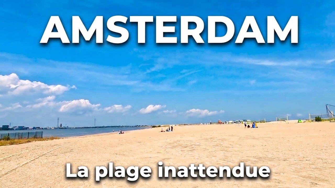 AMSTERDAM 🇳🇱IJburg beach on the central island