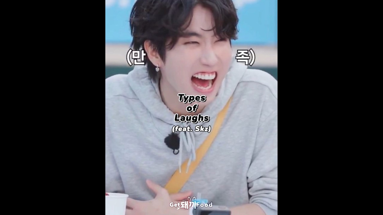 Types of laughs😂 (feat. Straykids)