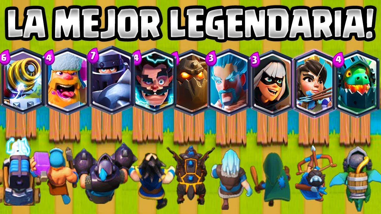 LA MEJOR CARTA LEGENDARIA? | OLIMPIADAS de LEGENDARIAS | RETO CLASH ROYALE | 1vs1 | LEGENDARY