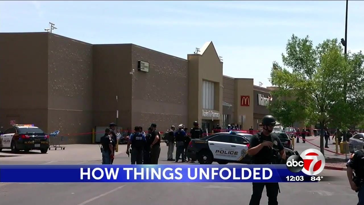 El Paso mass sooting timeline