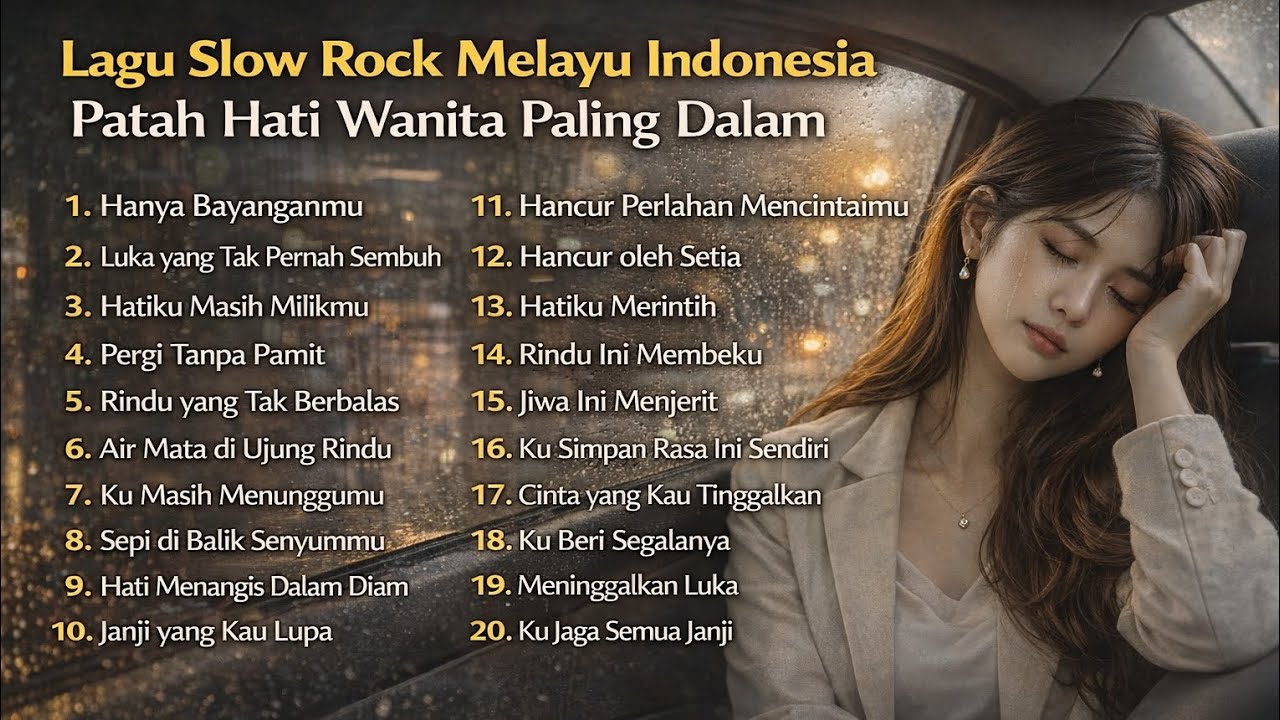 Lagu Slow Rock Melayu Indonesia Patah Hati Wanita Paling Dalam