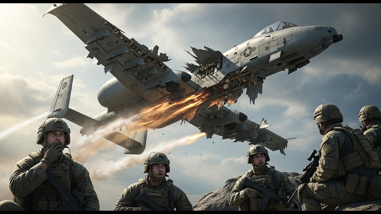 Даже «морские котики» отвернулись — пока ее А-10 не отполз назад, а топливо выливалось из разорва...