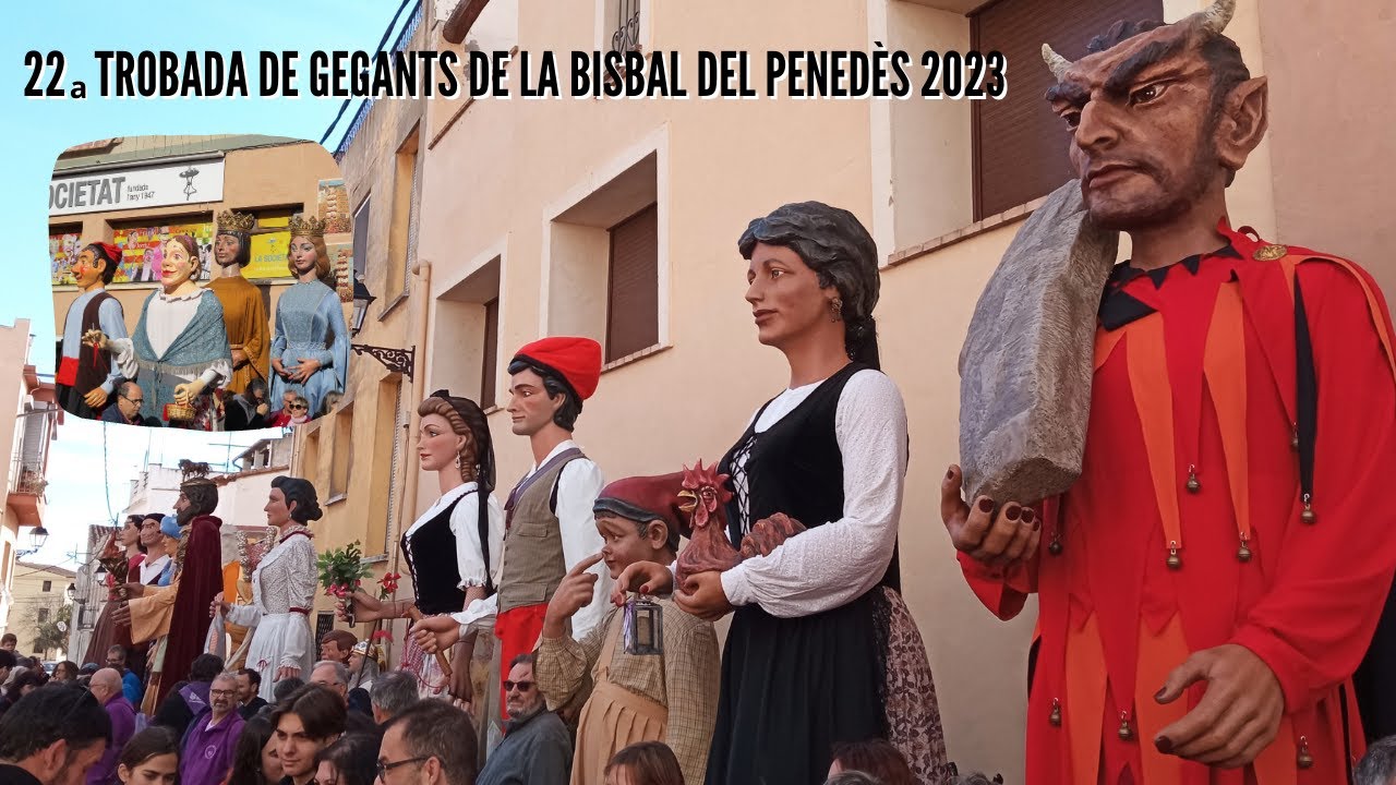 22ena Trobada de gegants de la Bisbal del Penedès (15/1/2023)