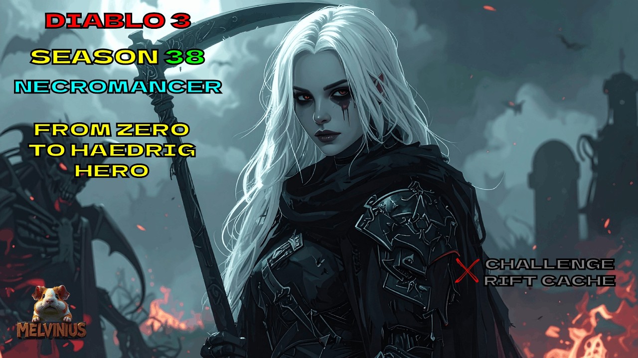 Diablo 3 Season 38 Practice - Fastest Haedrig's Gift Start?  Necromancer LOD (No CR Cache)