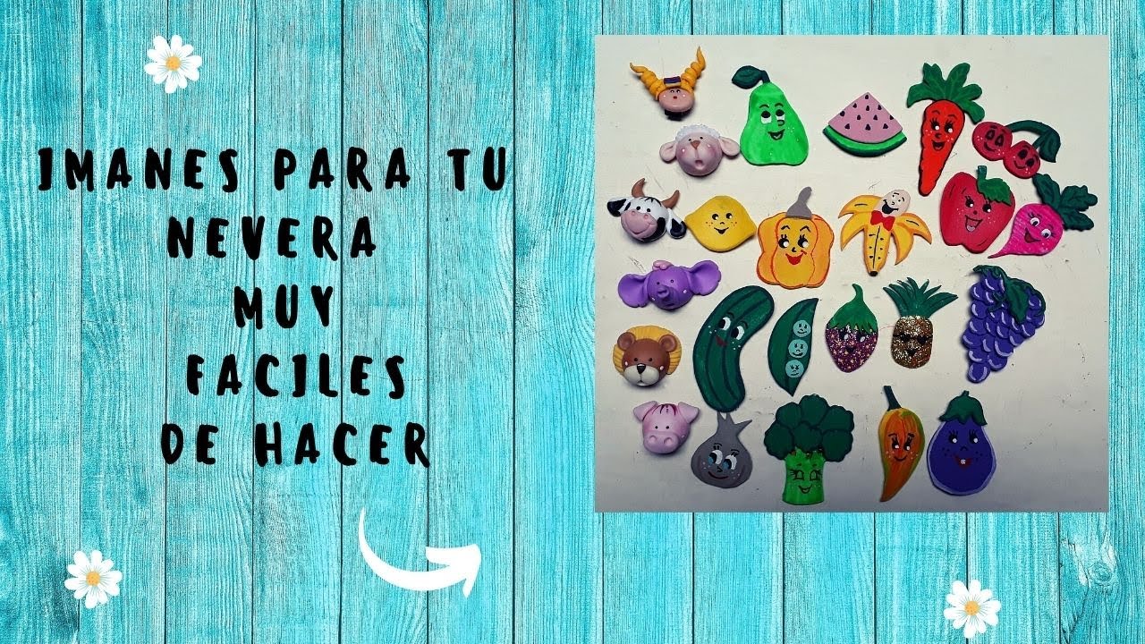 Imanes para la nevera / reciclando foami / manuplant
