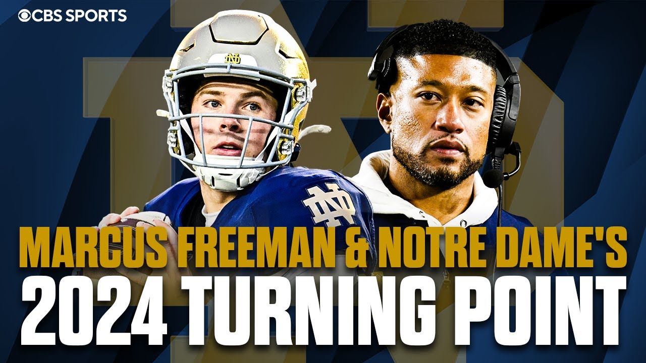 Marcus Freeman and Notre Dame used failure as a turning point for a special 2024 season