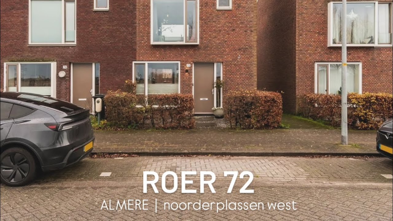 😍 Een hoekwoning die tot in de puntjes is afgewerkt aan de Roer 72 in #Almere | STAAT makelaars