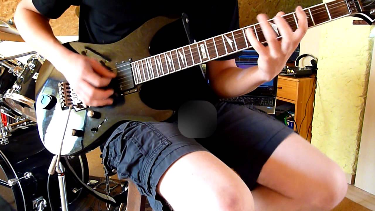 Metallica - Am I Evil (guitar solo cover) HQ