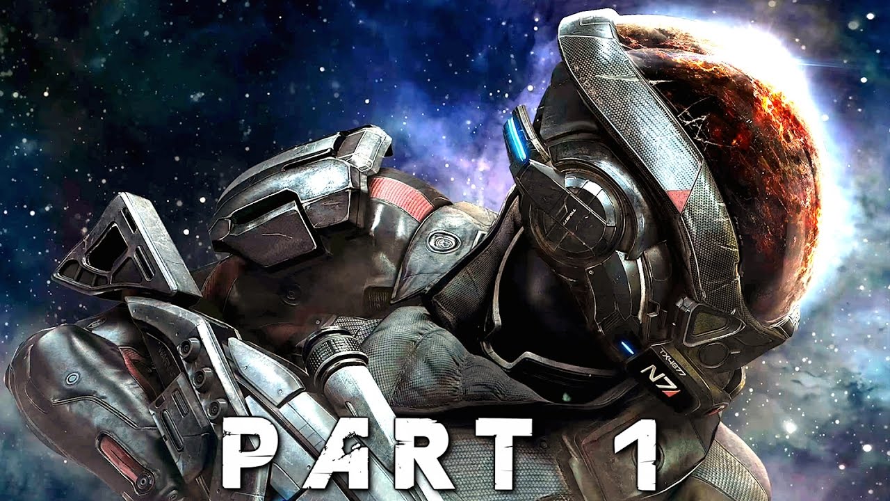 MASS EFFECT ANDROMEDA Walkthrough Gameplay Part 1 - Planetside (Mass Effect 4)