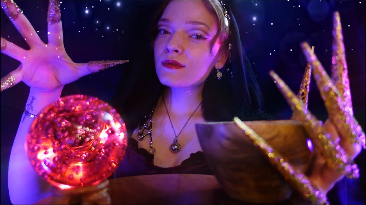 ASMR 🔮 Sketchy Fortune Teller helps you curse someone