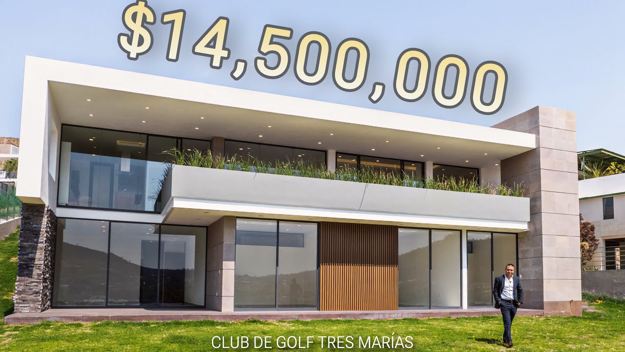 Esta casa tiene las MEJORES VISTAS al club de golf de tres Marías