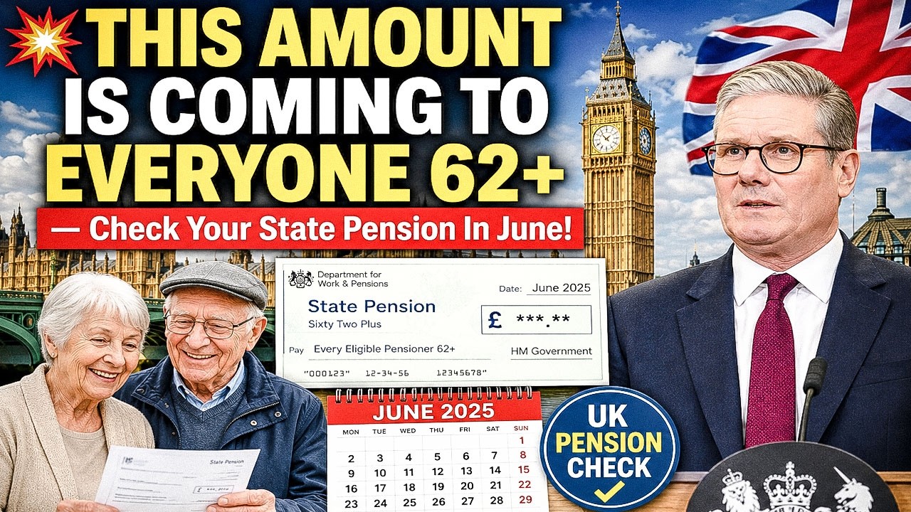 💥 State Pension June Update: How Much Could You Receive If You're 62+? Check Now