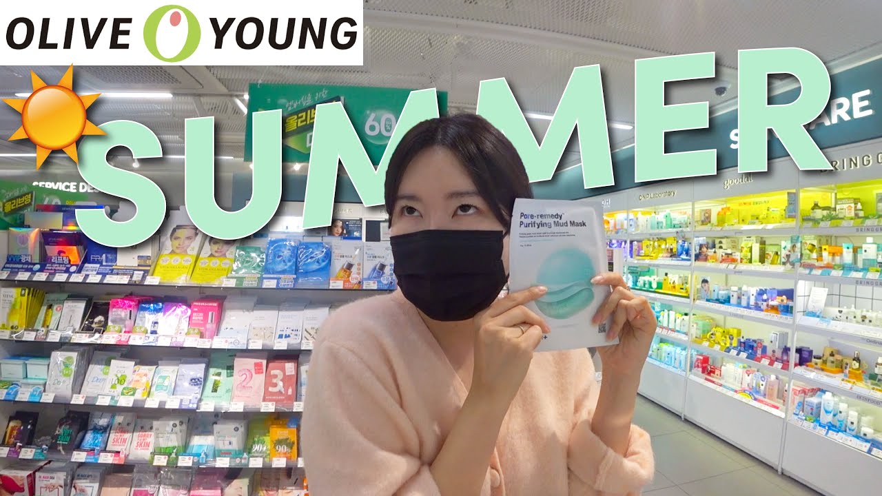 UGH! sOo many good products to get for the SUMMER #SunCare #AcneCalming #Exfoliator #OLIVEYOUNG