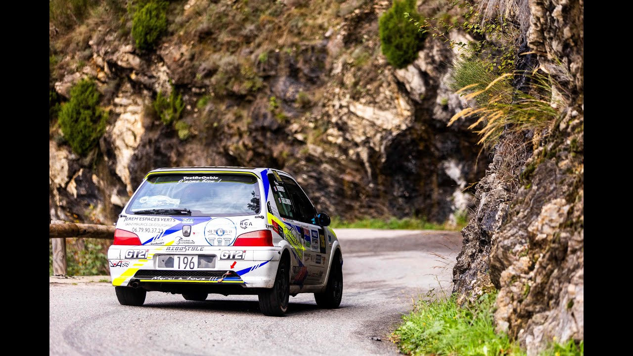 Finale des Rallyes Nice 2024 - Es3 - Caméra Embarquée GUILLAMON/BONNET 106 N2