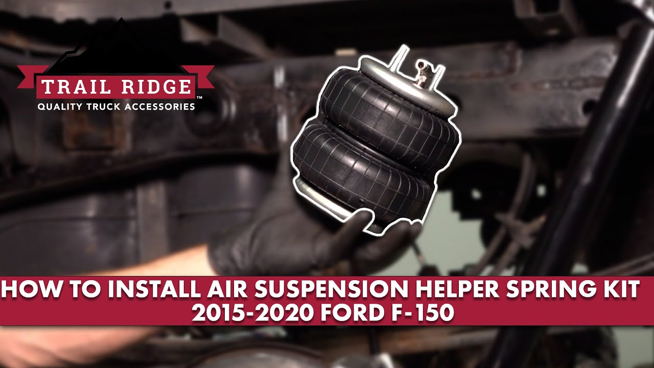 How to Install Air Suspension Helper Spring Kit 2015-2020 Ford F-150