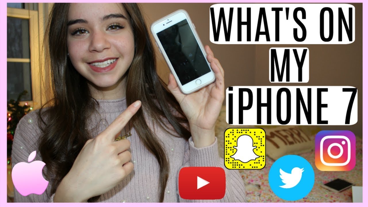 What's On My iPhone 7!? + My Favorite Apps!