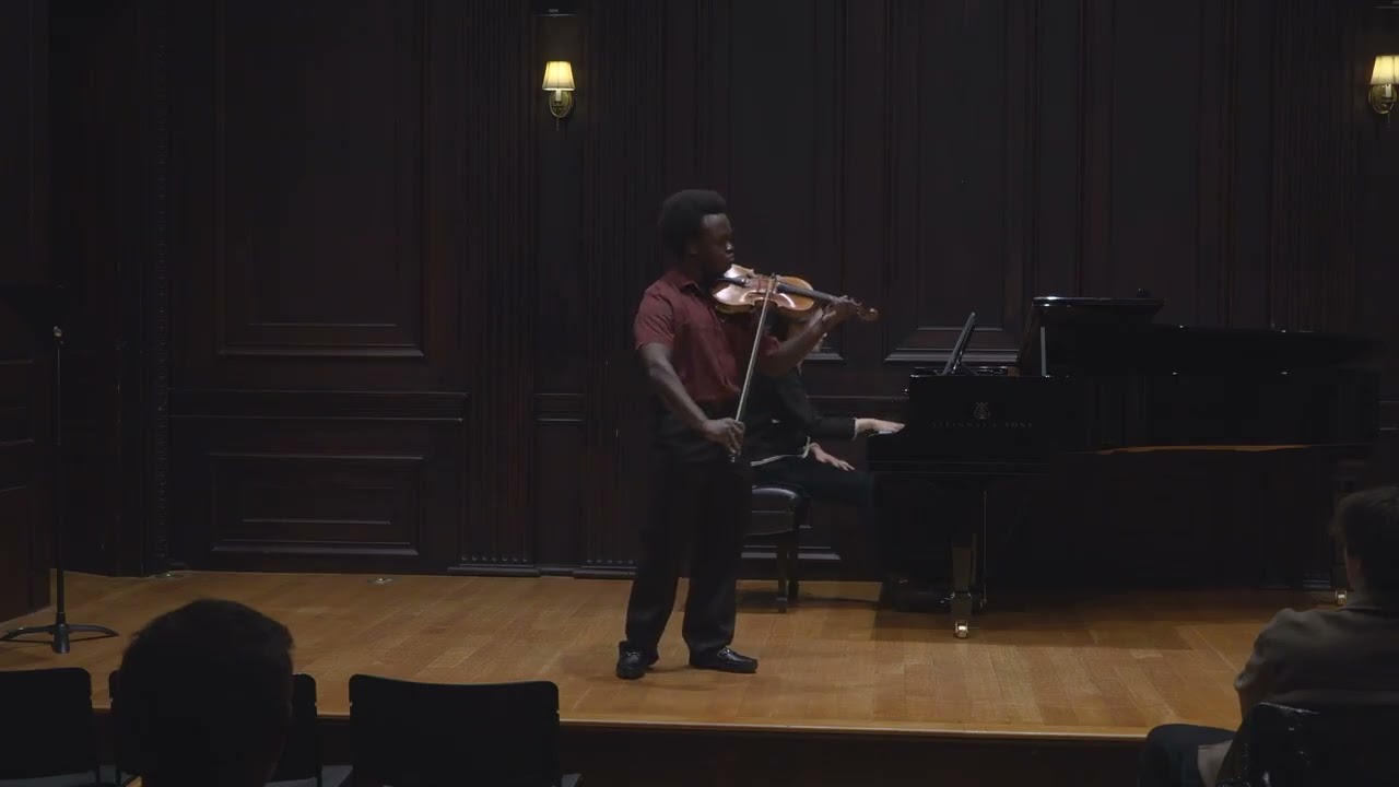 Eugène Ysaÿe: Poème Élégiaque, Op.12. Adrian Atonya, violin.